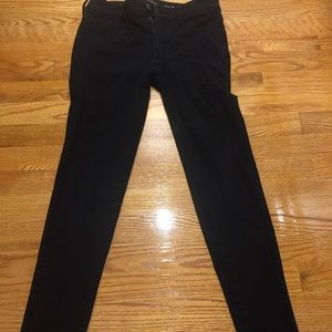 american eagle black jeggings